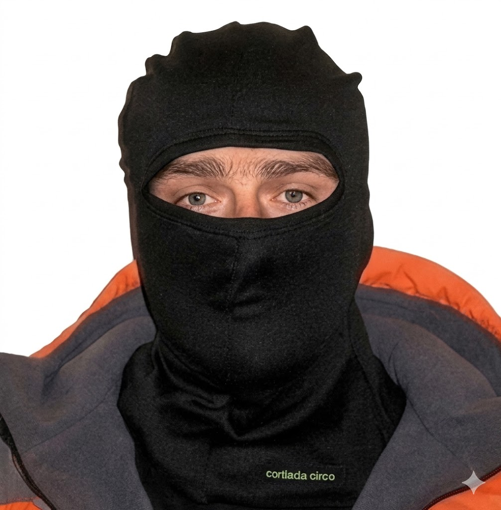 Balaclava de polipropileno delgada y térmica