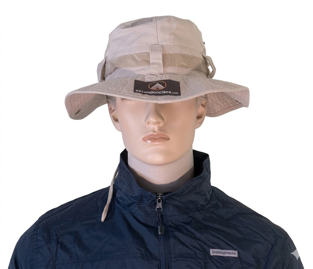 Gorro de ala ancha con filtro UV