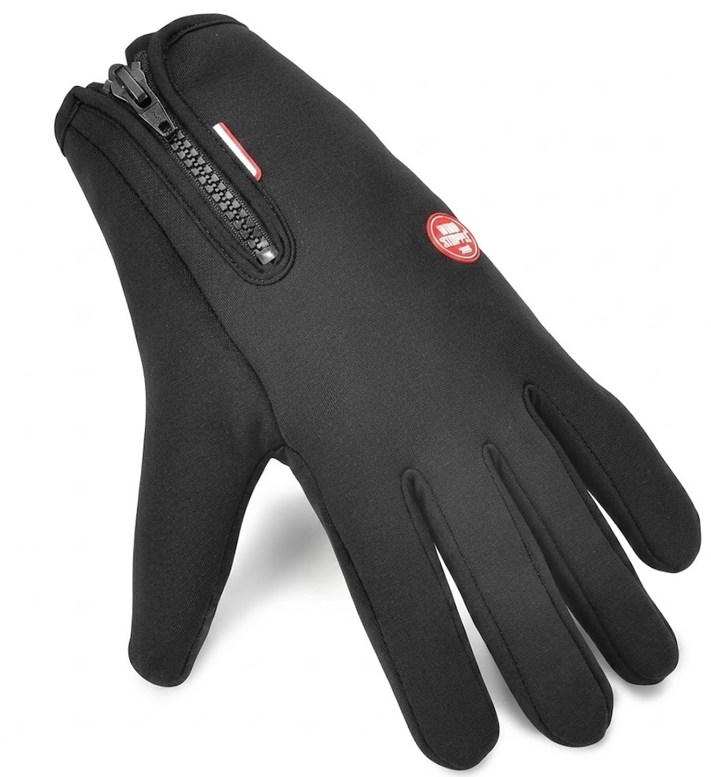 Guantes con protección al viento windstopper