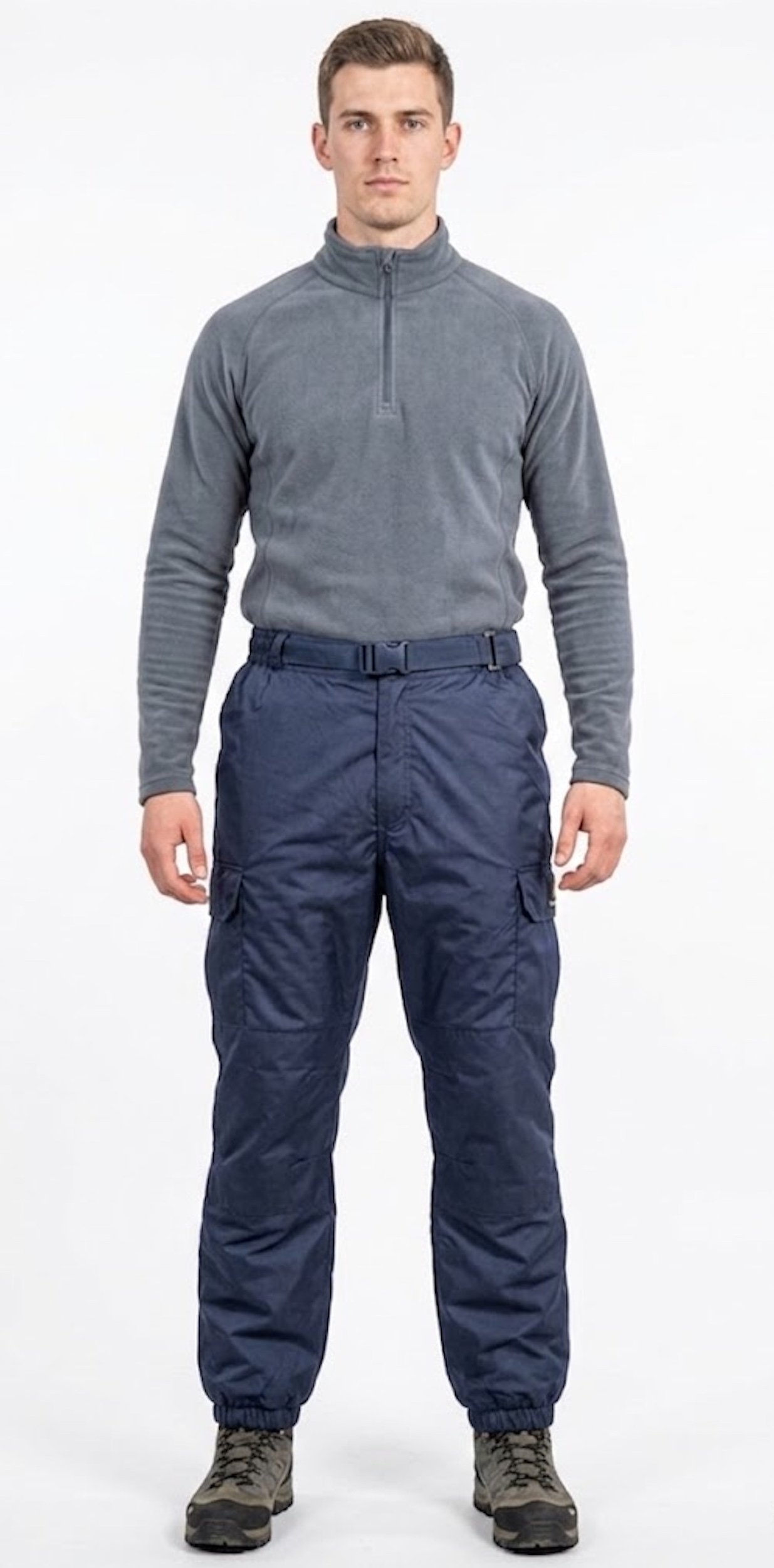 Pantalón térmico impermeable azul