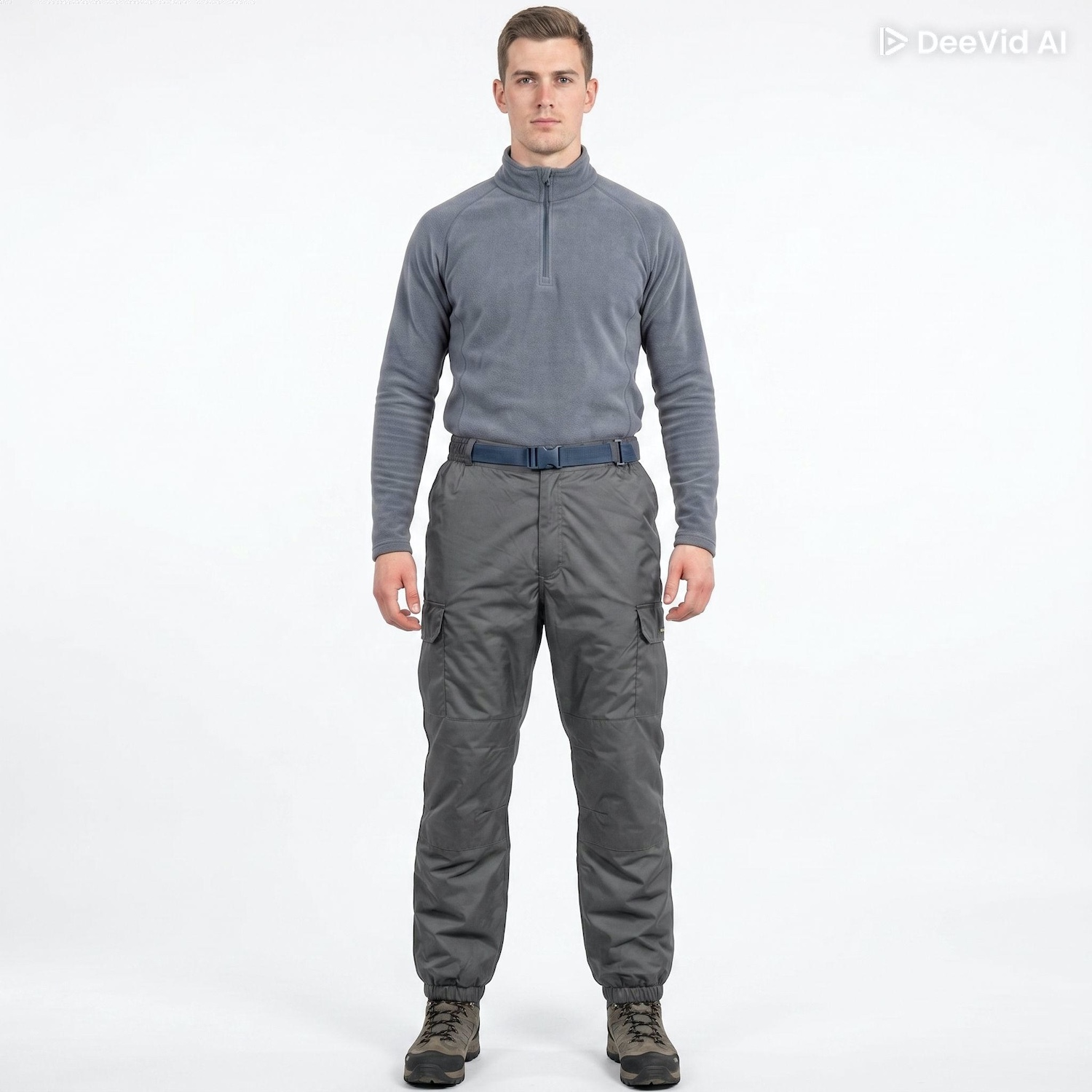Pantalón térmico impermeable gris